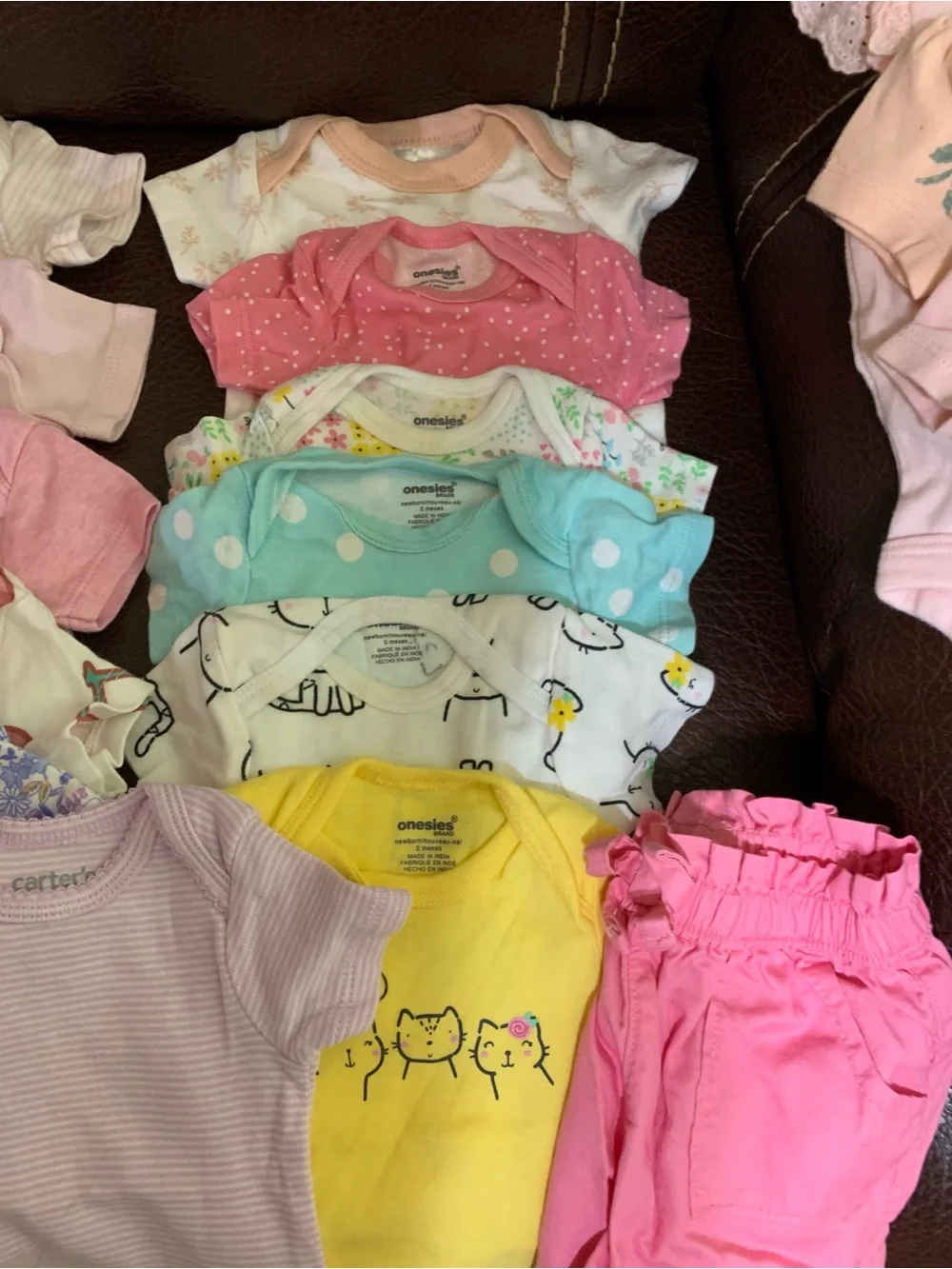 Carter’s & more infant girl’s 24 piece BUNDLE EUC